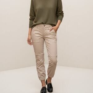 NILI LOTAN Women's French Military Pants Desert Sand Sz 0 28w